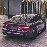 Pièces de voiture pour Audi A7 C7 2016-2018 mise à niveau RS7 kit de carrosserie avec grille de pare-chocs avant