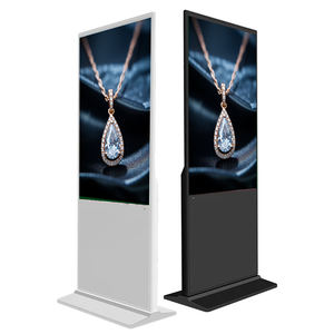 Kiosco de Pantalla Táctil Interior, Señalización <span class=keywords><strong>Digital</strong></span>, Tótem Multitáctil Interactivo, Pantalla LCD 4K de Alto Brillo - Product Image 2