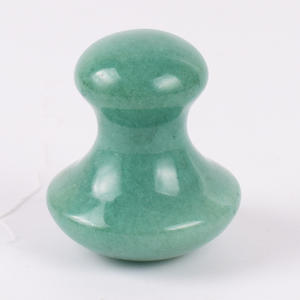 Natürlicher Quarz pilz Kristall gesichts walze Rosenquarz amethyst Gua Sha Set Pilz Guasha Augen körper massage gerät Produkte - Product Image 6