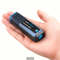 Adaptador de Audio Inalámbrico E-link LNK-DAN-D2 Dante 5.0 Dongle 2x1 Canales de Audio 24 bits 48kHz Latencia de 1.2ms/5ms para Altavoces Profesionales