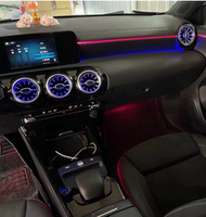 Feux de jour à LED Benz Classe C GLC W205 X253, écran de contrôle d'ambiance 64 couleurs, éclairage d'ambiance intérieur 12V