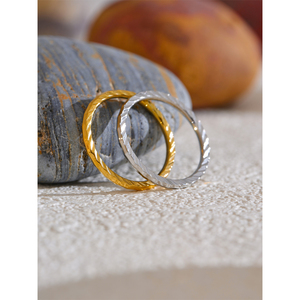 JINYOU 6388 Hot Selling Metal Finger <strong>Ring</strong> PVD 18K Gold Plated Stainless Steel Waterproof <strong>Thin</strong> <strong>Ring</strong> for Women Trendy Jewelry Gift - Product Image 4
