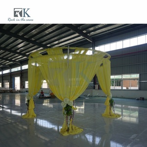 Adjustable Round Pipe Kits Pipe and Drape Backdrop Pipe and Drape Pipe and Drapes for Events - Product Image 6