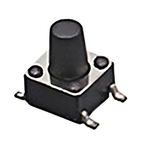 COMMUTATEUR TACTILE SMD VAOHM VA-TSP4SB-S6H5 6mm X 6mm X 6.5mm (1 sac/1000 pièces)