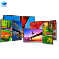 Panneau d'affichage de magasin Digital Outdoor Led Advertising Stand Screen Transparent Display Stage Waterproof