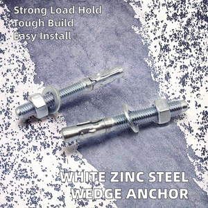 Düşük fiyata yüksek kaliteli beyaz çinko kaplama çelik takoz ankrajı kalite genişleme vidası - Product Image 2