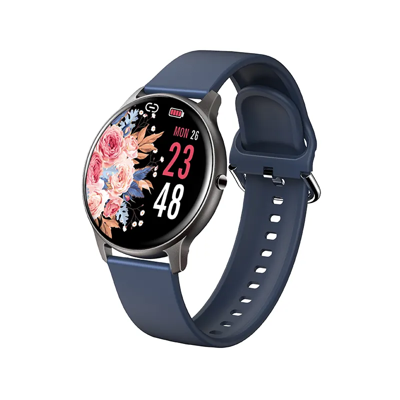 Ücretsiz örnek LW02 silikon kayış smartwatch nabız monitörü oem su geçirmez android akıllı saat smartwatch