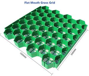 Vente en usine de stabilisateur de gravier en plastique, stabilisateur de terre, grille pour gazon, <span class=keywords><strong>pavé</strong></span> pour gazon, grille en plastique pour gazon pour allée, parking - Product Image 1