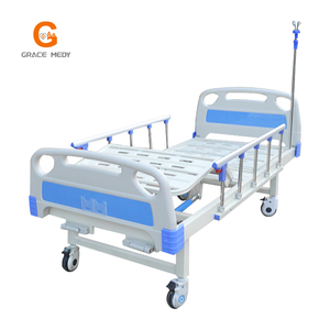 Cama de paciente Manivela médica Cuidado del hogar Cama de <span class=keywords><strong>hospital</strong></span> de enfermería para fábrica de pacientes Venta al por mayor <span class=keywords><strong>Manual</strong></span> Ajustable <span class=keywords><strong>Hospital</strong></span> Plegable Metal - Product Image 6