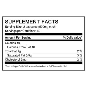 כמוסות שמן כבד בקלה 1000 מ\\\"ג בתפזורת, ללא ג'לטין, תמצית, מוסמך <span class=keywords><strong>GMP</strong></span>, ללא הנדסה גנטית, ללא גלוטן, אומגה 3, ויטמין <span class=keywords><strong>A</strong></span> ו-D - Product Image 2