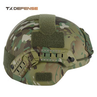 Casque tactique de sécurité en PE haute résistance certifié 3A, norme Mich