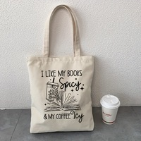 Sac fourre-tout personnalisé en toile imprimée en gros avec impression UV, faible MOQ pour les boutiques de cadeaux