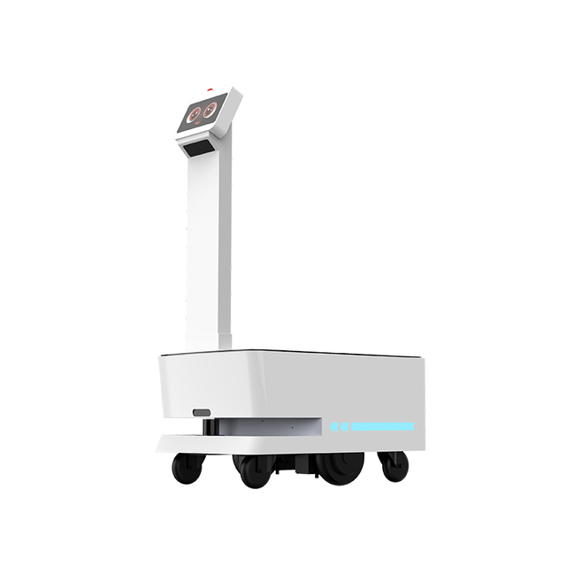 Logistic AGV AMR Mobile Robot Warehouse 100kg Payload Laser SLAM Wireless Charging 5mm Accuracy 4-6H Working Time for Flexible