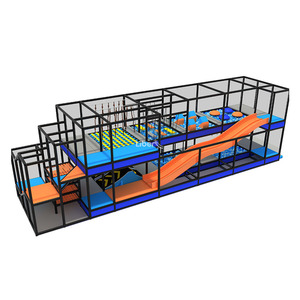 Hai tầng Thương mại trong nhà NINJA CHIẾN BINH khóa học trở ngại thiết bị mềm Modular sân chơi cho trẻ em - Product Image 1