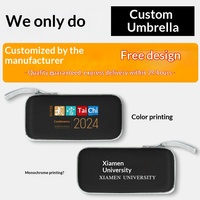 Sombrilla Manual Tipo Cápsula con Protección UV, Doble Uso para Sol y Lluvia, Plegable, Compacta y Portátil para Mujer, con Logotipo Personalizado