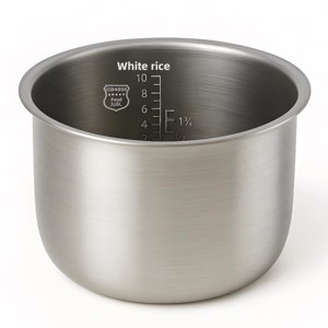 Accessoires compatibles pour <span class=keywords><strong>cuiseur</strong></span> à <span class=keywords><strong>riz</strong></span>, cuve intérieure en acier inoxydable <span class=keywords><strong>DE</strong></span>/MG/CA/MS/DY, non revêtue, qualité alimentaire, 5L - Product Image 2