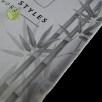 Sacs biodégradables d'amidon de maïs pour vêtements sac de vêtement compostable plastique adhésif pour t-shirt