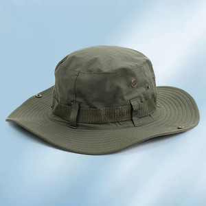 Biểu Tượng Tùy Chỉnh Câu Cá Không Thấm Nước <span class=keywords><strong>Boonie</strong></span> Mũ Thêu Ngư Dân <span class=keywords><strong>Hat</strong></span> Tùy Chỉnh Thể Thao Golf Chạy Xô Mũ Với Chuỗi - Product Image 5