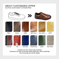 Gesamt verkaufs preis Top Layer Rindsleder Herren Herren schuhe Round-Toe Trendy Casual Sportschuhe für Herren New Fashion Herren schuhe