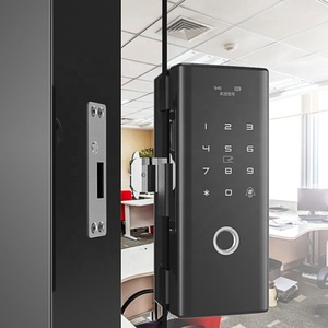 Numérique haute sécurité serrure <span class=keywords><strong>de</strong></span> <span class=keywords><strong>porte</strong></span> en verre <span class=keywords><strong>sans</strong></span> perçage pour bureau - Product Image 3