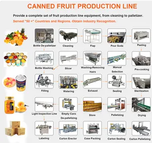 Linea di prodotti In scatola di ananas In sciroppo macchina per l'inscatolamento di frutta a fette di ananas