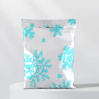 Sac d'emballage postal d'emballage de vêtements de t-shirt durable et écologique de marque privée poly enveloppe biodégradable noire mate de logo personnalisée
