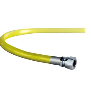 燃气热水器用不锈钢304/316波纹柔性黄色燃气软管