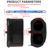 Moto XMAX300 Pièces XMAX 300 Accessoires Modifié Guidon Porte-Gobelet Eau Potable Bouteille Cage Cupmounts Sac De Rangement