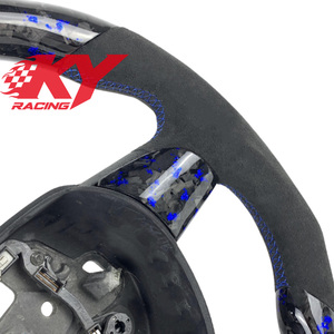 Volant de course en fibre de carbone forgé sur mesure pour Ford Focus MK2 MK3 MK4 ST RS XR ECOnetic RS500 - Product Image 2