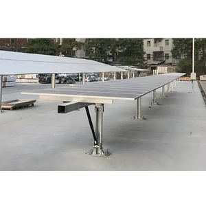 Système de suivi solaire multifonctionnel à axe unique pour panneaux photovoltaïques – Suiveur solaire intelligent à axe unique, portrait/horizontal - Product Image 4