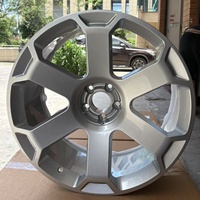 Kw dövme 5x112 alaşım jantlar 19 20 21 22 inç gümüş fırçalanmış tekerlekler için AVS Audi A4 A5 A6 A7 A8 Q5 Q7 Q8 S5 S8 RS6 RS7