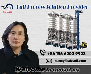 Mạ kẽm dọc thiết kế tích hợp với xô thang máy truyền đạt hệ thống xi măng Silo - Product Image 5