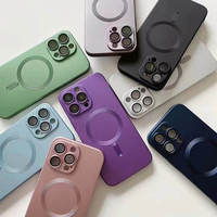 Coque de protection souple magnétique en TPU étanche et antichoc de luxe pour iPhone 16/15/14/13/12/11 Pro Max Plus