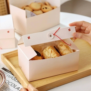Boîtes d'emballage en gros en forme d'enveloppe pour cadeaux de fête d'anniversaire, macarons, snacks, scones, biscuits, pâtisseries - Product Image 5