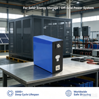 Cellule LiFePO4 grande capacité pour stockage d'énergie solaire, assemblage de batteries pour camping-car et voiturette de golf
