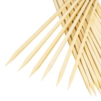 Brochettes de K-chien en bambou de qualité alimentaire 220*5*5mm bâtons de bambou pour chien de maïs carré