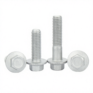 สลักเกลียวหกเหลี่ยมหน้าแปลนเหล็กกล้าคาร์บอนเกรดอุตสาหกรรม พร้อมการเคลือบดาโครเมตที่ทนทาน มีให้เลือกหลายขนาดสำหรับงานหนัก - Product Image 3