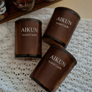 ผู้ผลิต AIKUN เทียนหอมจากขี้ผึ้งธรรมชาติคุณภาพสูง เป็นมิตรกับสิ่งแวดล้อม เหมาะสำหรับห้องนอน สำนักงาน และการพักผ่อน - Product Image 2