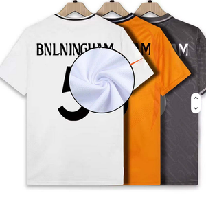 Maglia da Calcio Personalizzata Economica per Uomo, Manica Corta, Girocollo, in Poliestere, Abbigliamento Sportivo ad Asciugatura Rapida - Product Image 1