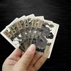 Carte de poker créative en PVC transparent Carte à jouer Dragon Element - Product Image 3