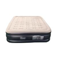 Matelas pneumatique convertible moderne pour 2 personnes avec pompe intégrée - Pliable et portable pour le camping en plein air et l'utilisation en chambre
