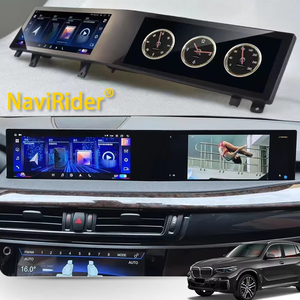 หน้าจอโค้งใหม่สำหรับ BMW ซีรีส์ 5 GT F10 F11 X5 X6 NBT 2011-2017 วิทยุติดรถยนต์ Android พร้อม CarPlay GPS เครื่องเล่นมัลติมีเดีย - Product Image 1