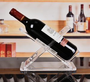 Exhibidor de Botellas de Vino de Acrílico Ligero Personalizado, Portátil para una Exhibición Elegante en Hoteles, <span class=keywords><strong>Bodegas</strong></span> y Salas de Degustación - Product Image 2