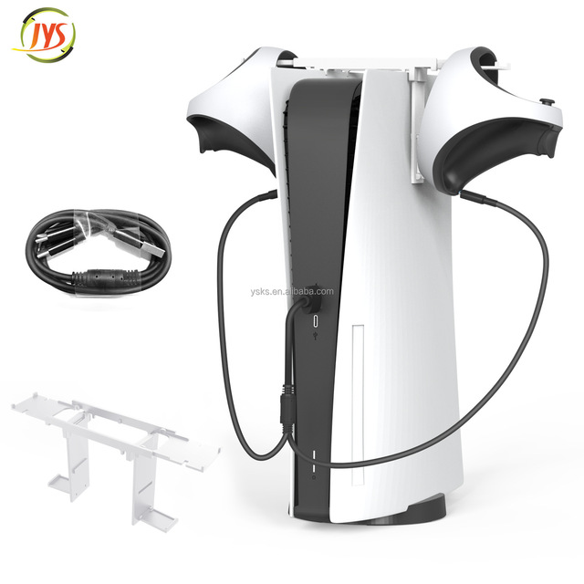 JYS-P5160 Bracket for PS5 Handle Shoulder Pole Bracket One Point Two Charging Cable Set Wireless Foldable Hanger