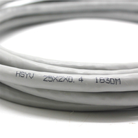 Câble cuivre Cat 3 intérieur PVC 20-200 paires de câbles téléphoniques couleur 50 paires