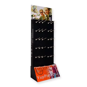 Tùy chỉnh cửa hàng bán lẻ sàn hiển thị Giá bìa đứng với PEG Hooks cho Treo sản phẩm điện tử - Product Image 5