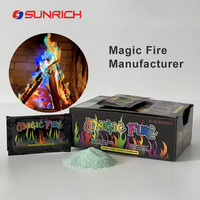 Poudre Magique Métallique Durable pour Feux de Bengale, Flammes Mystiques Colorées pour Mariages, Camping, Fêtes, Cheminées et Feux d'Artifice - Offre Spéciale
