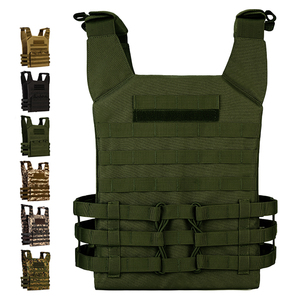 <span class=keywords><strong>MOLLE</strong></span>タクティカルベスト 防水 100%ポリエステル モジュラー多機能ユーティリティプレートキャリア - Product Image 1