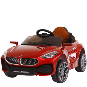 Voiture électrique pour enfant Bm Car, 4 roues, rechargeable, pour les enfants de 2 à 6 ans, avec lumières LED et volant. - Product Image 2