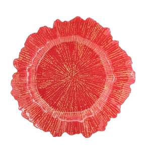 Assiettes jetables en plastique rondes D13 pour fêtes, style décontracté, modèle D0100H5U2Z8 comme sur l'image - Product Image 1